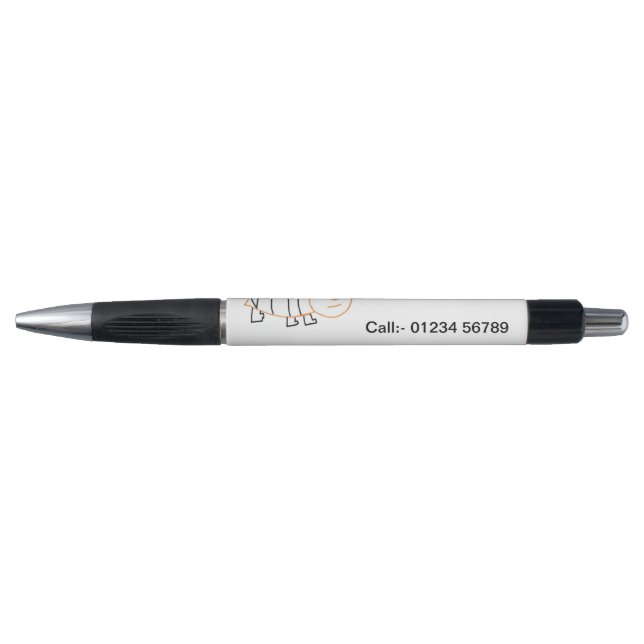 Bolígrafo Pluma de Emery BeeBear (Anverso)