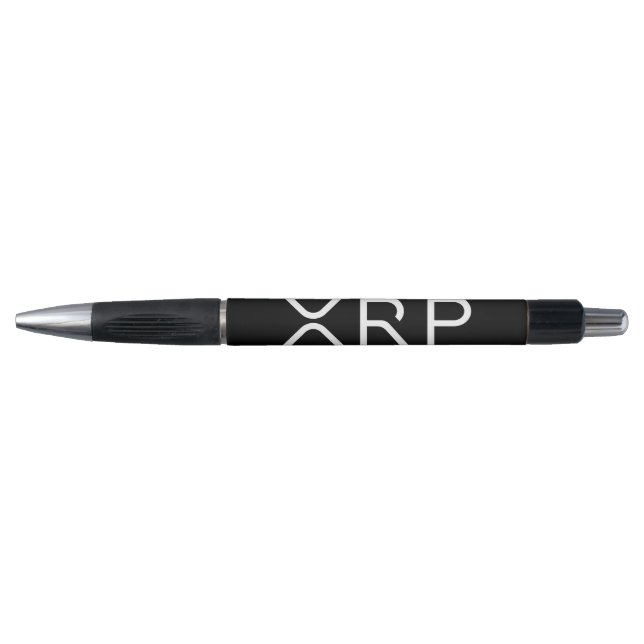 Bolígrafo Pluma de imagen con logotipo completo XRP (Anverso)