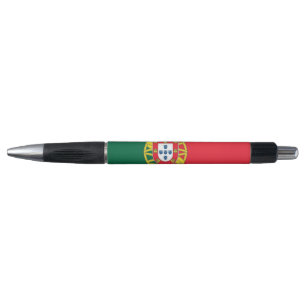 Bolígrafo Pluma Patriótica con bandera de Portugal