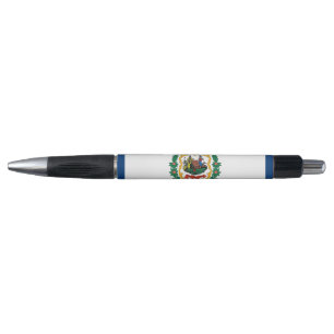 Bolígrafo Pluma Patriótica con bandera del Estado de Virgini