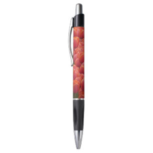 Bolígrafo Pluma Personalizado del patrón de tulipanes rojos