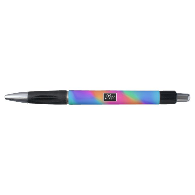 Bolígrafo Pluma Vivid Holográfica Personalizada (Anverso)