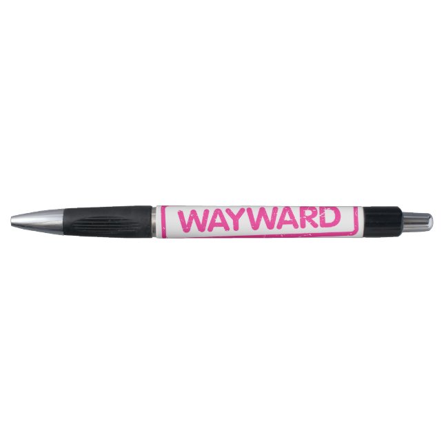 Bolígrafo Pluma Wayward (Anverso)