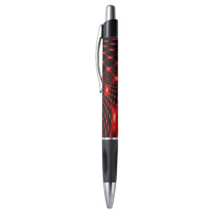 Bolígrafo Polvo de red brillante rojo