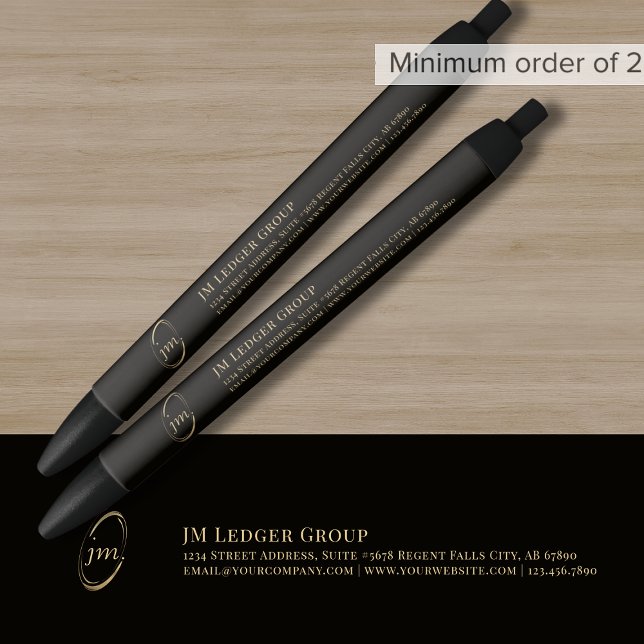 Bolígrafo promocional de bolígrafo de oro negro pe (Subido por el creador)
