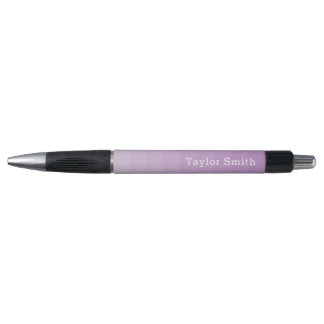 Bolígrafo Purple Lavender sombrea nombre de texto juvenil