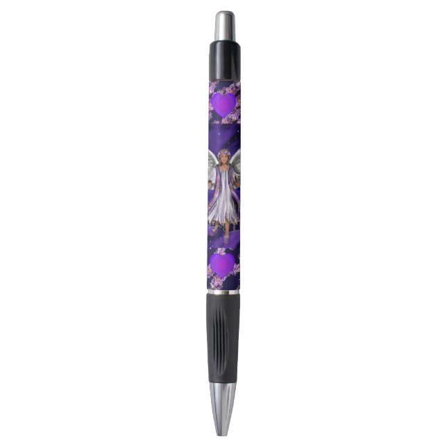 Bolígrafo Purple Soul Pen (Frente vertical)