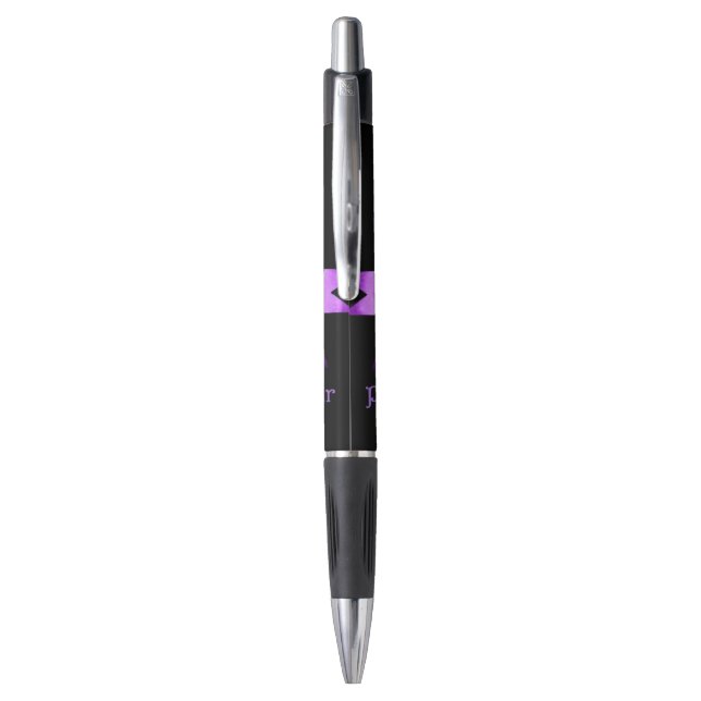 Bolígrafo Purple Star Grip Pen (Atrás (Vertical))