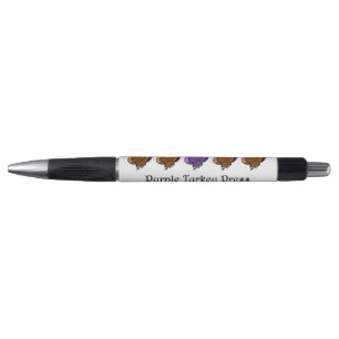 Bolígrafo Purple Turkey Grip Pen
