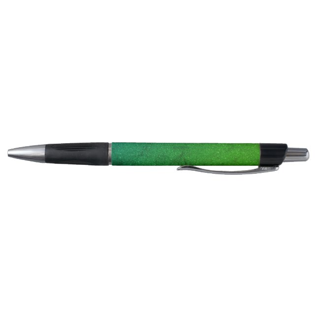 Bolígrafo Purpurina Ombre Green Pen - Ideal para pedidos mas (Parte de abajo)