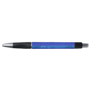 Bolígrafo Rayas geométricas azules geniales