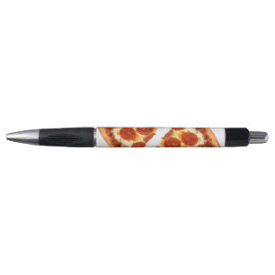 Bolígrafo rebanada de pizza de pepperoni clásica de Slippery