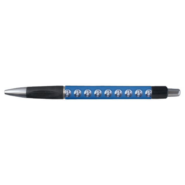 Bolígrafo Robbie Burns - Oidhche Bhlas Burns Texto Azul (Anverso)