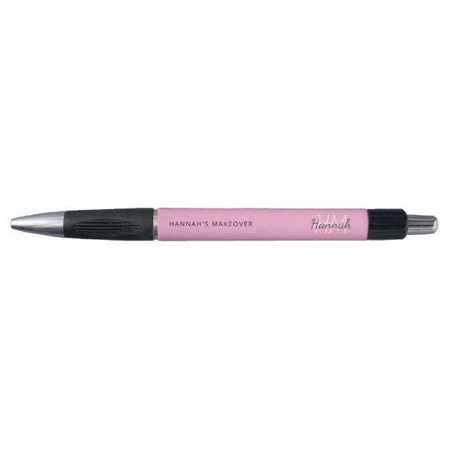 Bolígrafo Salón de Belleza Brillo Rosa Lite (Anverso)