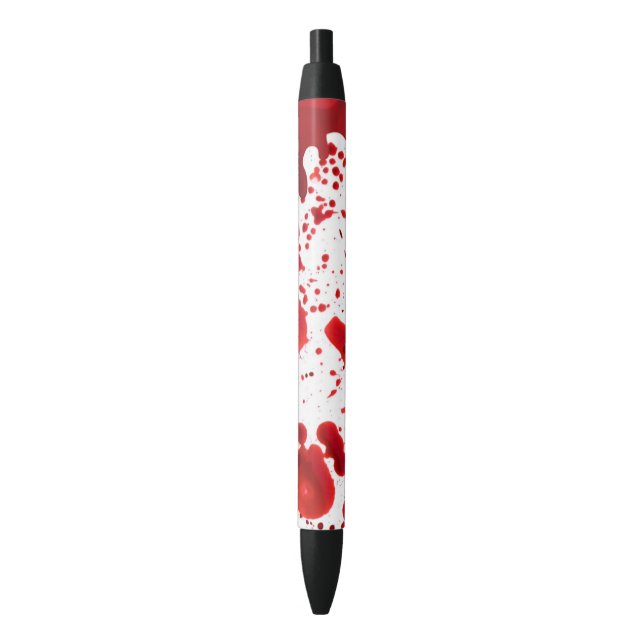 Bolígrafo Sangriento de Halloween Black Ink Pen (Frente vertical)