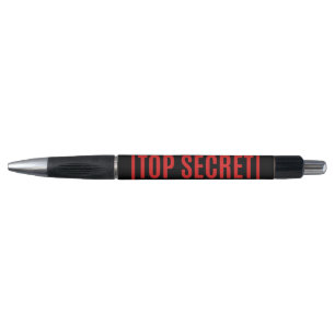 Bolígrafo Secreto superior negro