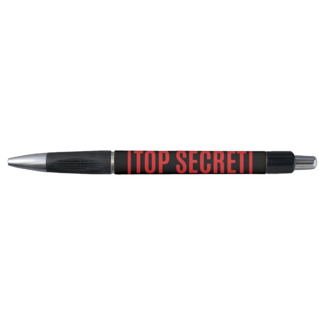 Bolígrafo Secreto superior negro (Anverso)