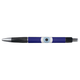 Bolígrafo Símbolo azul malvado Ojo Buena suerte y protección