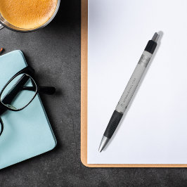 Bolígrafo Sitio web de correo electrónico con logotipo de ne