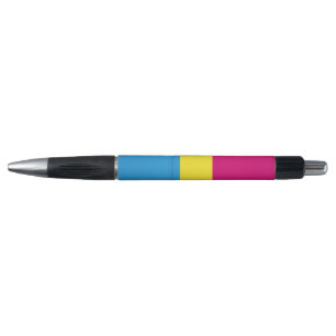 Bolígrafo SlipperyJoe's pansexual pride flag gender-blind pi