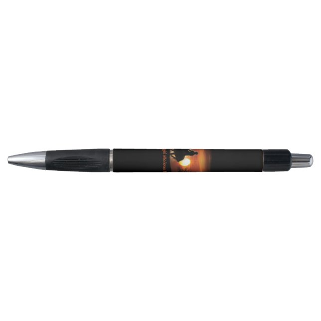 Bolígrafo solo un chica que ama los caballos (Anverso)