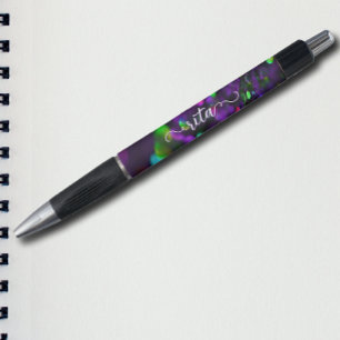 Bolígrafo Sparkling morado oscuro