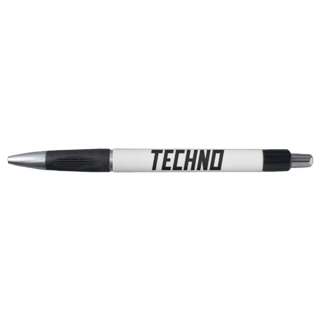Bolígrafo TECHNO Music (Anverso)