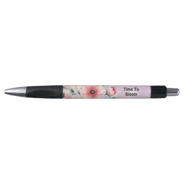 Bolígrafo Tiempo de Florecer Flores Tie Dye (Anverso)