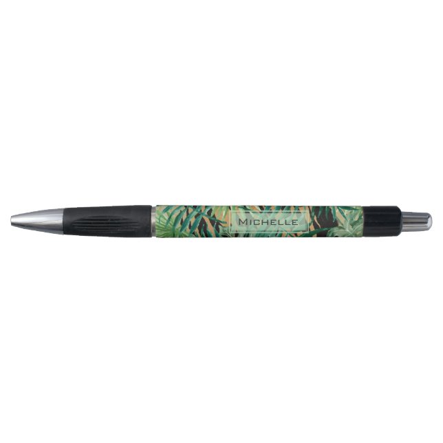 Bolígrafo Tiger Stripes Jungle Camouflage Personalised (Anverso)