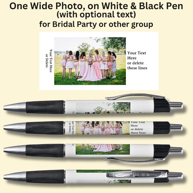 Bolígrafo Una foto amplia/larga con texto en blanco y negro (Subido por el creador)