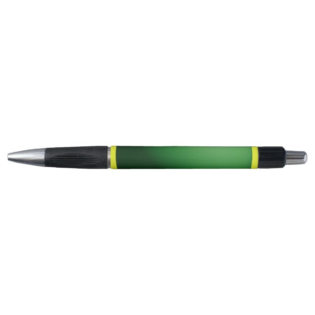Bolígrafo Verde sobre Amarillo (Anverso)