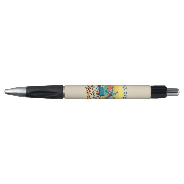 Bolígrafo Vibes de verano - Escapada tropical (Anverso)