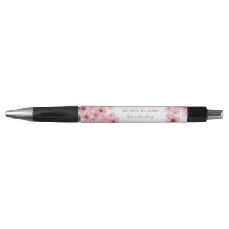 Bolígrafo Watercolor Cherry Blossoms Pink Floral