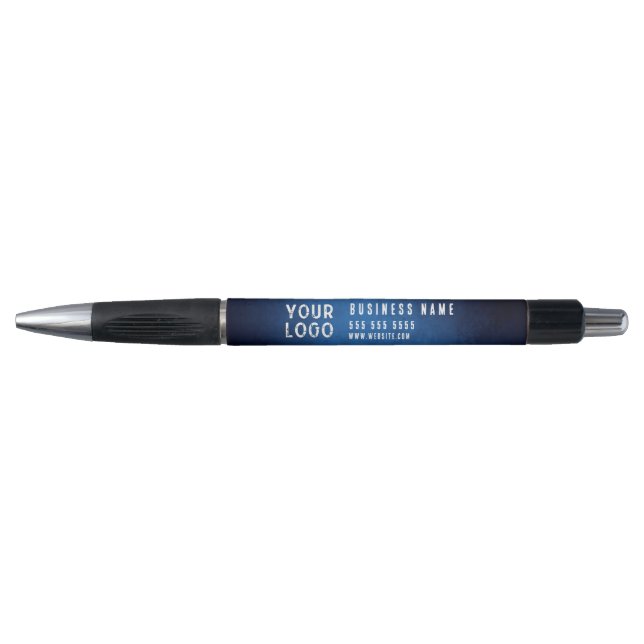 Bolígrafos con logotipo personalizado de gradiente (Anverso)