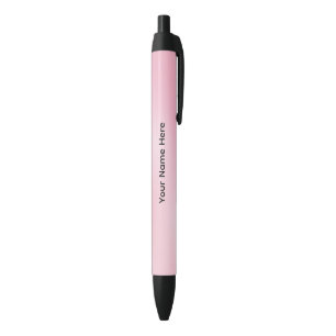 Bolígrafos de tinta rosa personalizados