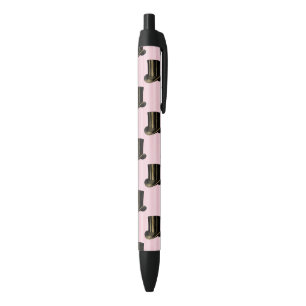 Bolígrafos de tinta rosa personalizados con sombre