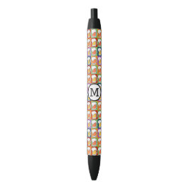 Bolígrafos monogramo de personalizado de arte pop 