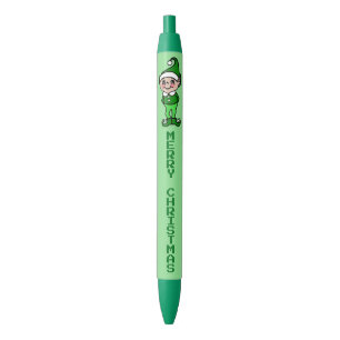 Bolígrafos regalo duende verde navidad
