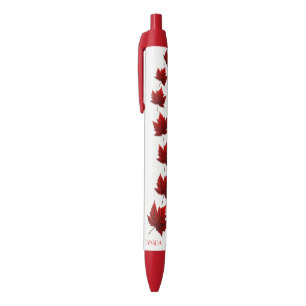 Bolígrafos Souvenir de Canadá Bolígrafo Hoja de Ar