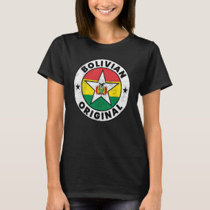 Bolivia: Camisa Bolivia con bandera original