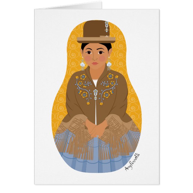Boliviano, Aymara Matryoshka (Frente)