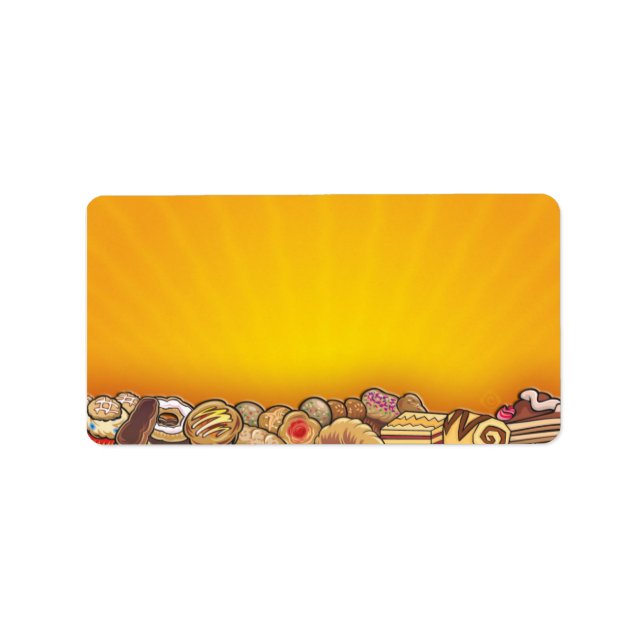 bollería matutina ~ etiqueta (Frente)