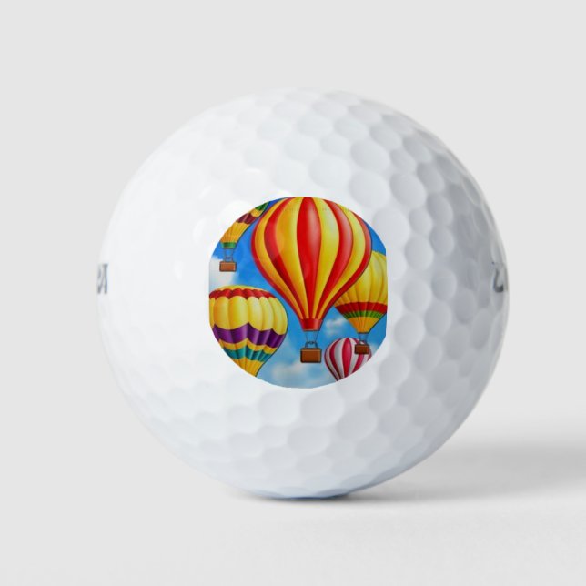 **BOLÓN DE AIRE CALIENTE** BOLA DE GOLF DE GOLF LO (Anverso)