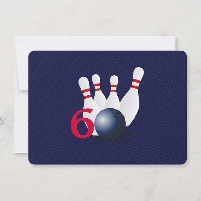 Bolos, 60.a invitación del cumpleaños del jugador (Anverso)