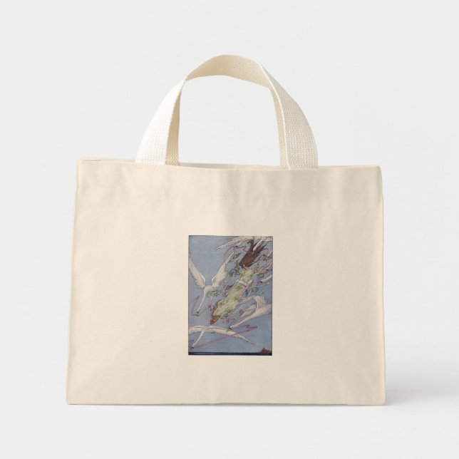 Bolsa a rayas de hadas (Frente)