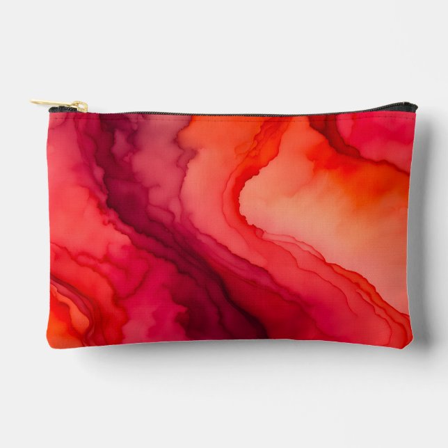 Bolsa accesoria de arte de humo colorido (Anverso)