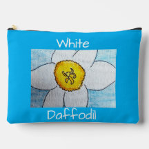 Bolsa accesoria de Daffodil blanco