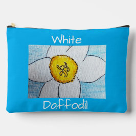 Bolsa accesoria de Daffodil blanco