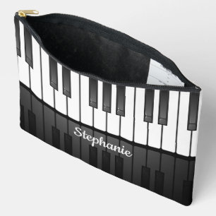 Bolsa accesoria de diseño de teclado piano
