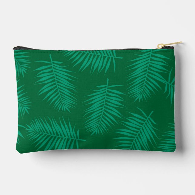 Bolsa Accesoria de Hojas de Palma Verdes (Reverso )